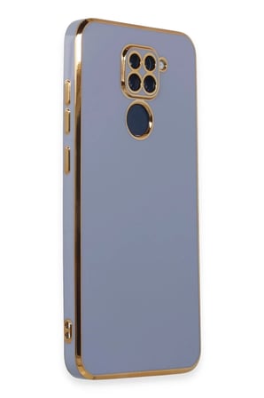 Trendexa Redmi Note 9 Uyumlu Kılıf Volet Silikon - Mavi MAC