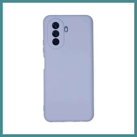 Bezos Huawei Nova Y70 Uyumlu Kılıf Nano içi Kadife Silikon - Lila MAC