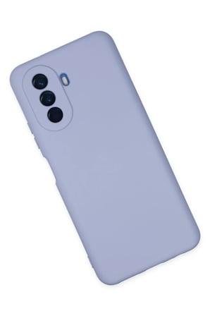 Bezos Huawei Nova Y70 Uyumlu Kılıf Nano içi Kadife Silikon - Lila MAC