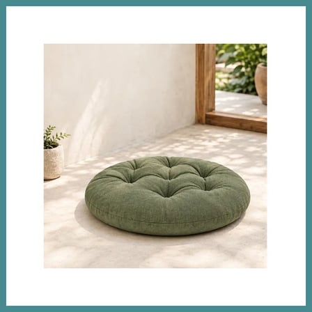Trendexa Yuvarlak Sandalye ve Tabure Minderi · 40 × 40 × 4 cm | Haki | İç mekân MAC