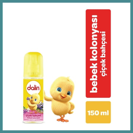 Trendexa Sprey Bebek Kolonyası Çiçek Bahçesi 150 ml MAC
