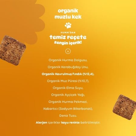 Trendexa Organik Glutensiz Vegan Muzlu Kek 30 Gr MAC