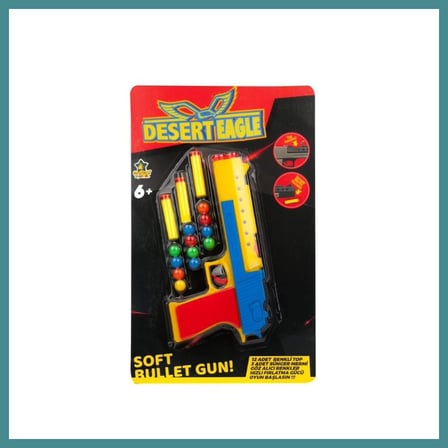 Trendexa ER-132 Dart ve Top Atan Desert Eagle Tabanca - Erdem Oyuncak MAC