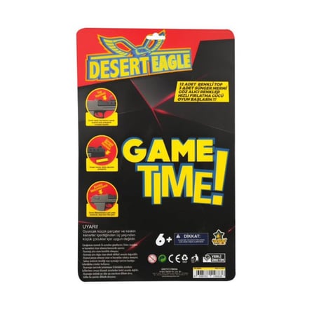 Trendexa ER-132 Dart ve Top Atan Desert Eagle Tabanca - Erdem Oyuncak MAC