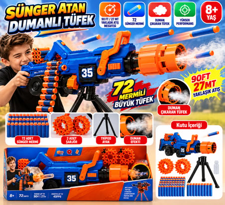 Trendexa S00007914 S. SÜNGER ATAN T. 72 MERMİLİ MAC