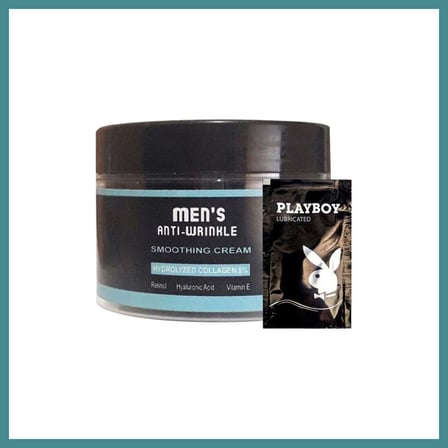 Trendexa Men's Antiwrinkle Smoothing Cream 100 ml Erkek Yüz Cilt Kremi Men's + Yanında Jel MAC