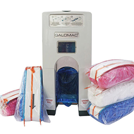 Galomac Galoşmatik Galoşu Mavi (15*100) 1500 Adet