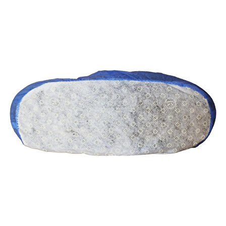 KAYMAZ TABANLI TELA GALOŞ MAVİ (100 ADET)