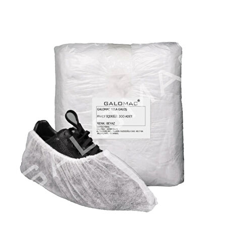 Tela Beyaz Galoş 3000 Adet