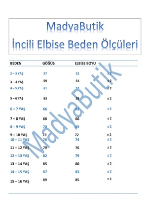 Kız Çocuk Beyaz Toka Hediyeli Eteği İncili Elbise