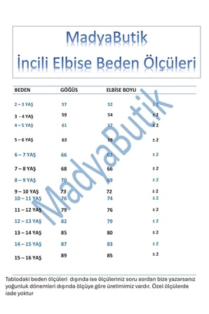 Kız Çocuk Pembe Fiyonklu Beyaz İncili Zarif Elbise Modeli