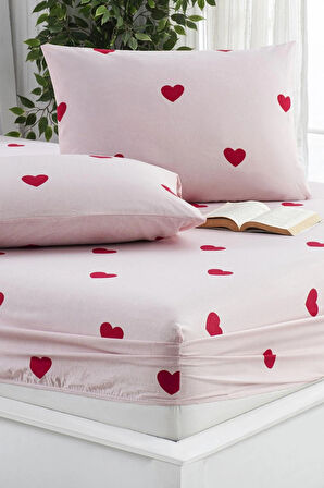 Madonna Baskılı Kumaş Lastikli Fıtted Yastıklı Çarşaf Seti