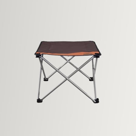 madfox prowler katlanabilir 3 kademeli yatabilen kamp sandalyesi - şezlong brown/orange
