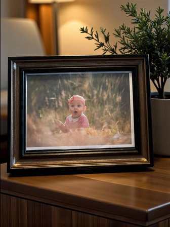KAHVERENGI ÇERÇEVE, FOTOĞRAF ÇERÇEVESİ, ANI ÇERÇEVESİ, RESİM ÇERÇEVESİ, 21X15 ÇERÇEVE
