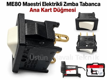 Maestri ME80 Elektrikli Zımba Tabancasının Ana Kart Düğme