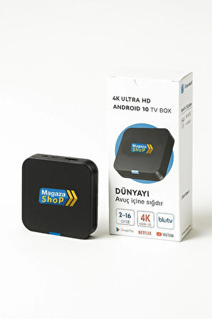 Electrobox 2 GB Ram H313 İşlemci 16 GB HDD 4K Ultra HD Android Box (Android 10)