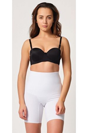 Kadın Toparlayıcı Lazer Kesim Boxer Korse