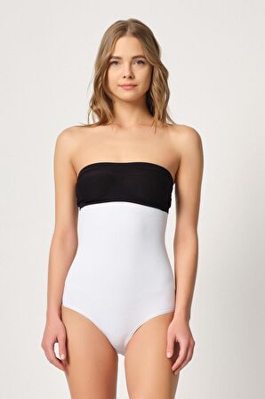 Kadın Beyaz Slip Korse