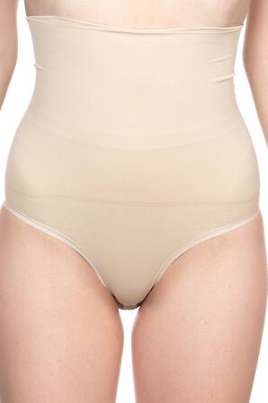 Dikişsiz Alttan Çıtçıtlı Slip Korse