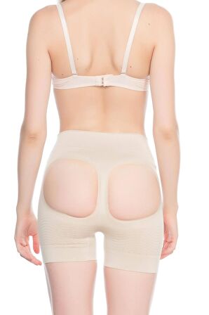 Korse Seamless Antiselülüte Popo Açık Boxer Korse 2034