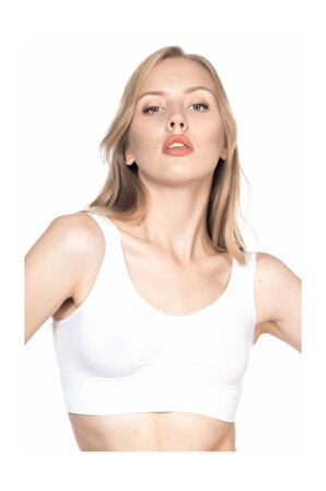 Dikişsiz Kalın Askı Büstiyer 4005