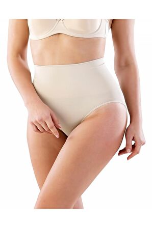 Düşük Bel Çift Kat Külot Korse Ten 2021