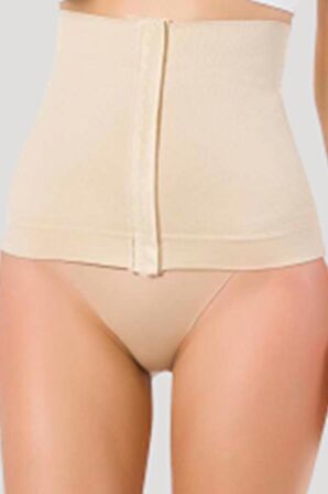 Kadın Bej Seamless Agraflı Bel Korsesi  2026