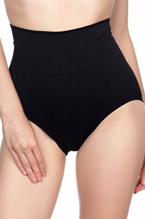 Kadın Siyah Külot Korse 2200S