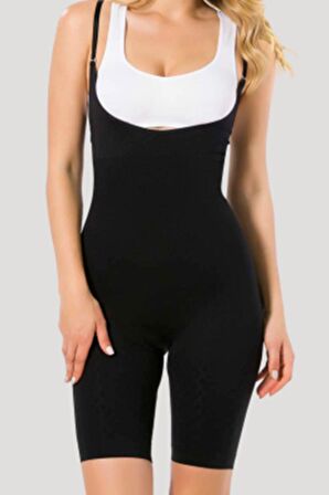 Göğsü Açık Boxer Boy Korse Siyah 2013