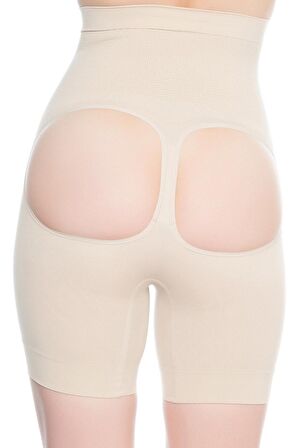 Kadın Ten Kalça Açık Boxer Korse 2032t