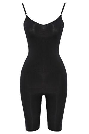 Kadın Siyah Seamless Boxer Boy Korse 2011