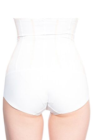 Kadın Beyaz Altı Agraflı Özel Slip Body Korse 2886
