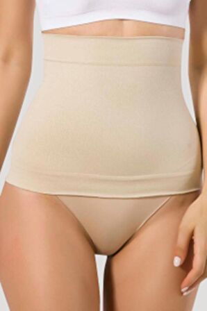 Kadın Ten Düz Bel Korsesi