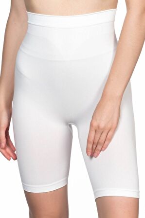Dikişsiz Uzun Paçalı Kadın Boxer Korse 3005