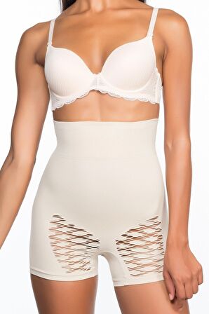 Kadın Ten Seamless Toparlayıcı Boxer