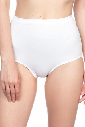 2016 Dikişsiz Slip Korse Beyaz