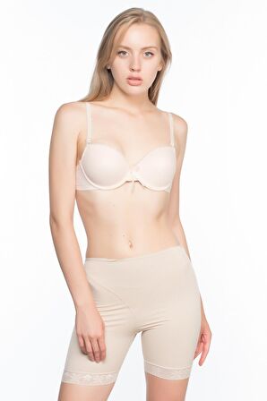 Kadın Ten Dantelli Pop-Up