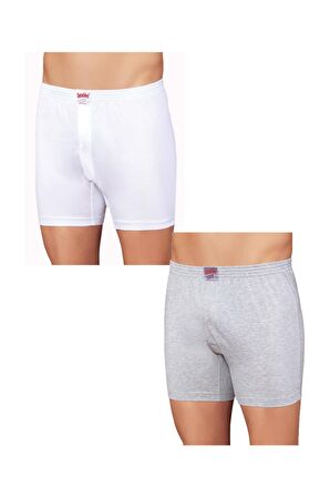 6 Adet Pamuklu Erkek Boxer - E010