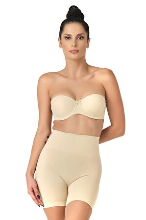 Seamless Double Toparlayıcı Boxer Korse 2017 Ten