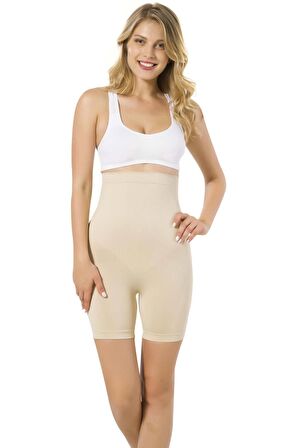 2007 Dikişsiz - Seamless - Boxer Paçalı Kadın Korse