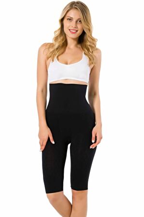 2015 Dikişsiz - Seamless - Yüksek Bel Uzun Paça Double Kadın Korse