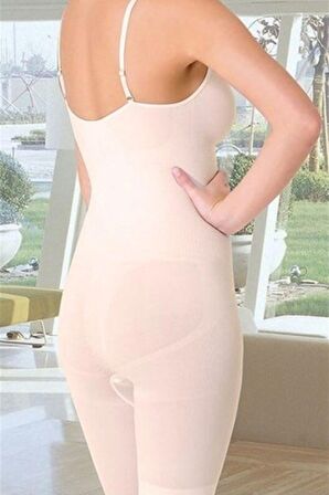 2011 Dikişsiz Body Boxer Korse Ten