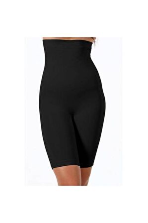 Kadın Siyah Paçalı Boxer Korse 2007