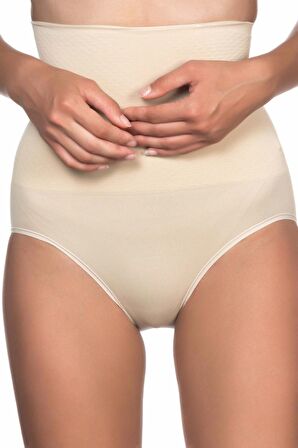 Kadın Bej Slip Korse