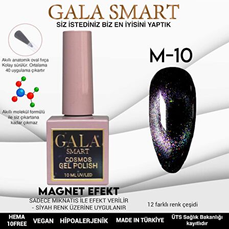 GALA SMART KOZMOZ SERİ KALICI OJE M10