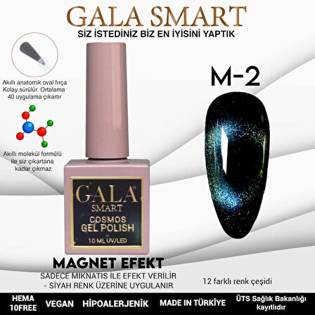 GALA SMART KOZMOZ SERİ KALICI OJE M2