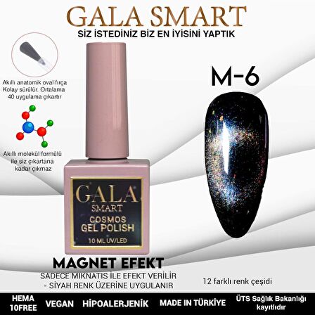 GALA SMART KOZMOZ SERİ KALICI OJE M6