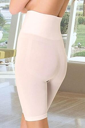 Pemilo da Emay 3200 Dikişsiz Bokser Pantolon Korse Ten