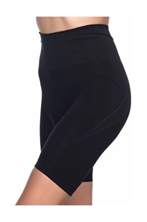 Kadın Siyah Düşük Bel Duble Pantolon Korse