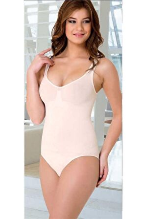 (Mı) Dikişsiz Kalın Askılı Slip Boy Korse